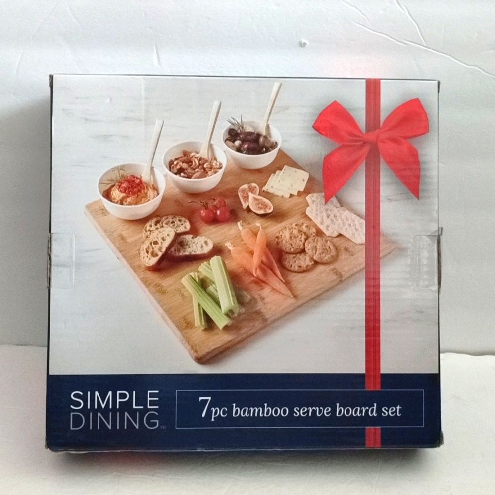 Simple Dinning Bamboo Set